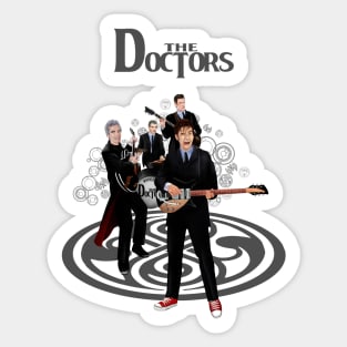 The Doctor Band Sticker